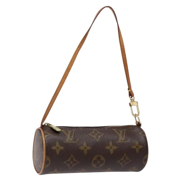 LOUIS VUITTON Monogram Papillon Pouch LV Auth sw1368 - Picture 1 of 16